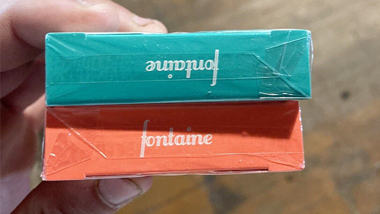 Fontaine: Seafoam Playing Cards