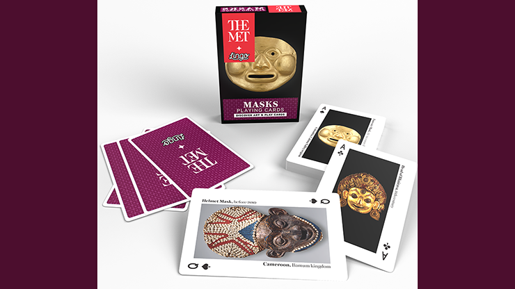 Masks Playing Cards - The Met x Lingo