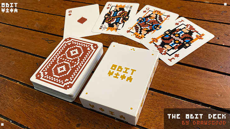 8 Bit Red Playing Cards