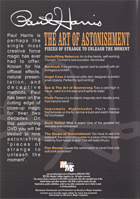 Art Of Astonishment by Paul Harris