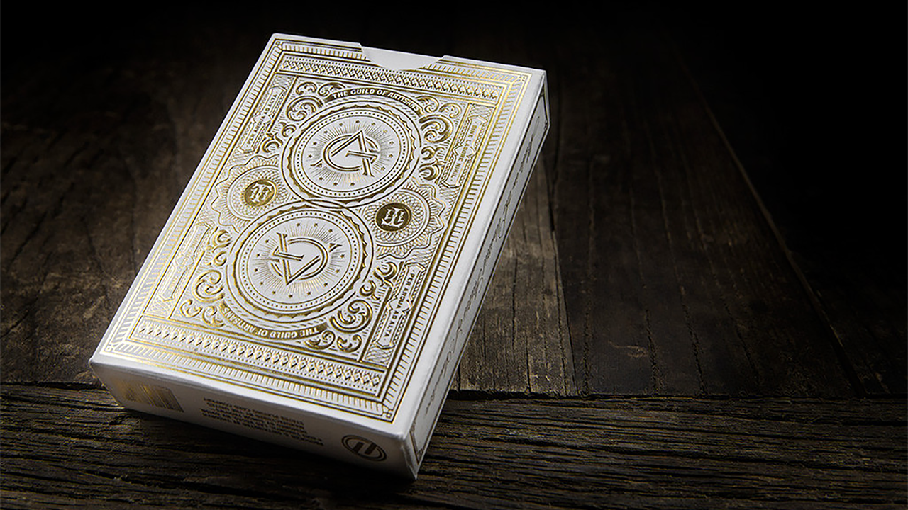 Artisan Playing Cards (White) by Theory 11