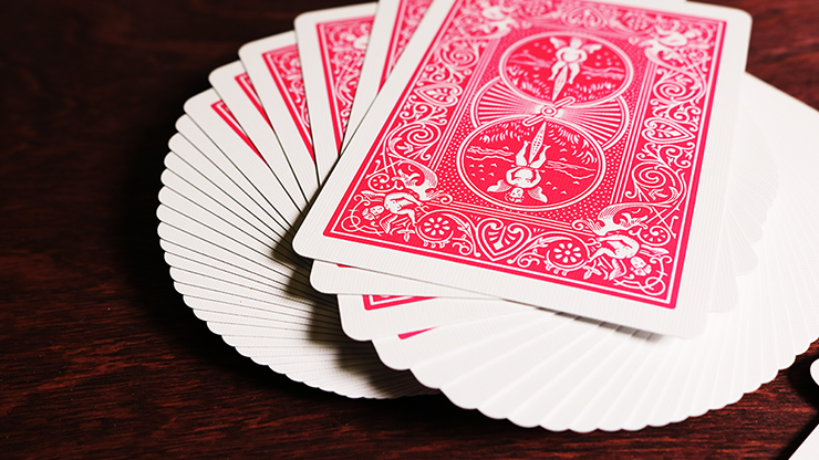 Bicycle Fuchsia Playing Cards by USPCC