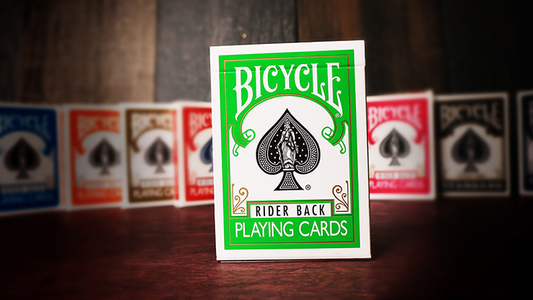 Bicycle Playing Cards (Green) by USPCC