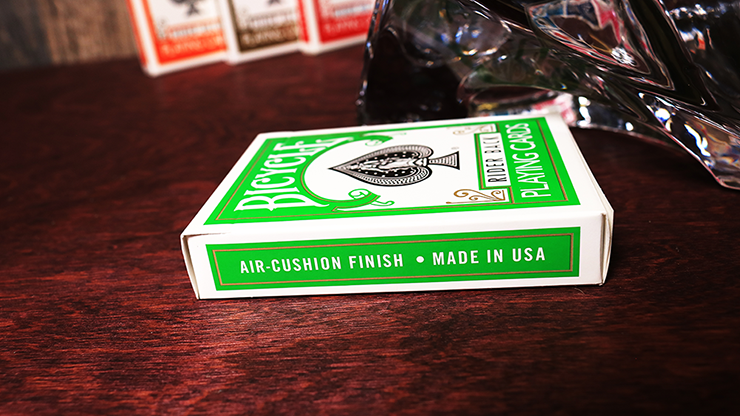 Bicycle Playing Cards (Green) by USPCC