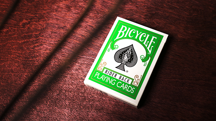 Bicycle Playing Cards (Green) by USPCC