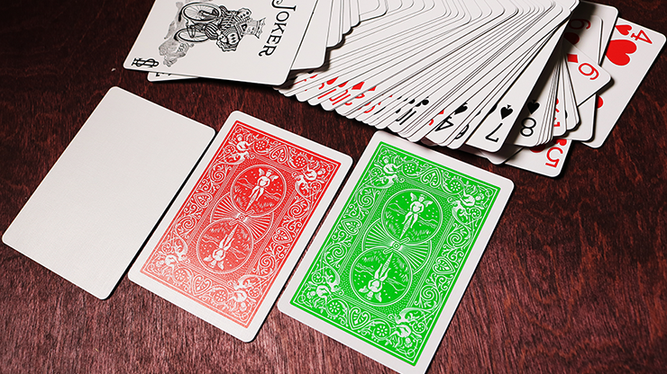 Bicycle Playing Cards (Green) by USPCC