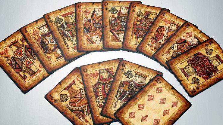Bicycle Old Parchment Playing Cards by Collectable Playing Cards