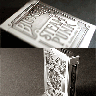 Bicycle Silver Steampunk Deck by USPCC
