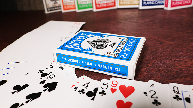Bicycle Playing Cards (Turquoise) by USPCC