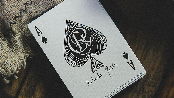 Card College (Red) Playing Cards by Robert Giobbi and Ark Playing Cards
