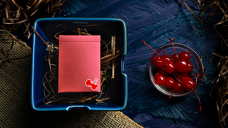 Cherry Casino House Deck Playing Cards (Reno Red) by Pure Imagination Projects