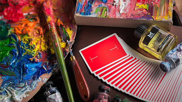 Classic T (Red) Playing Cards