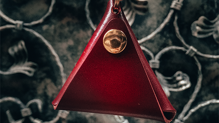 Limited Edition SansMinds Worker's Collection: Coin Pouch Red (Half Dollar Size)