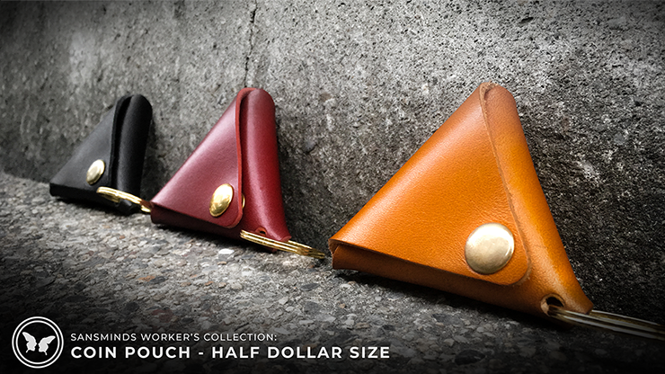 Limited Edition SansMinds Worker's Collection: Coin Pouch Red (Half Dollar Size)