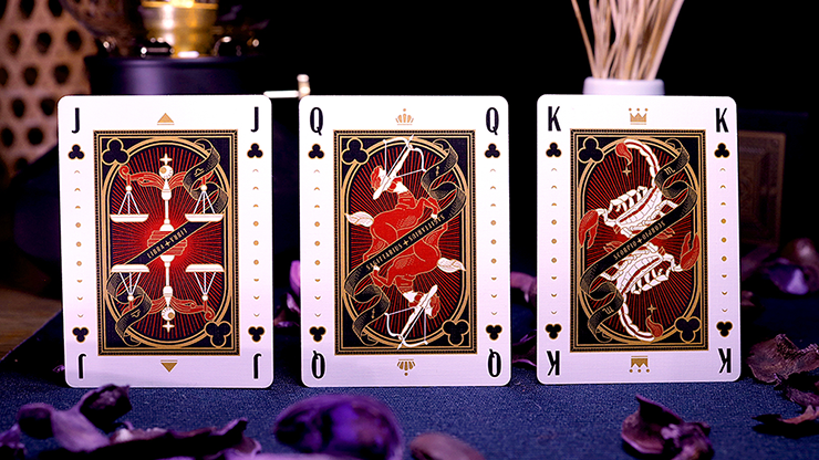 The Constellation Gold Playing Cards by Deckidea