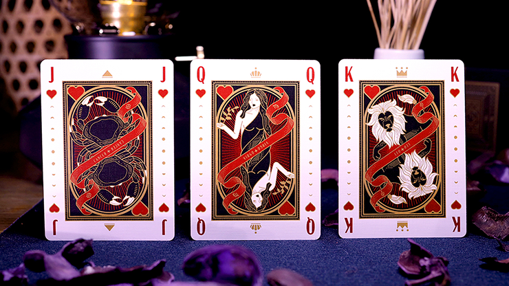 The Constellation Gold Playing Cards by Deckidea