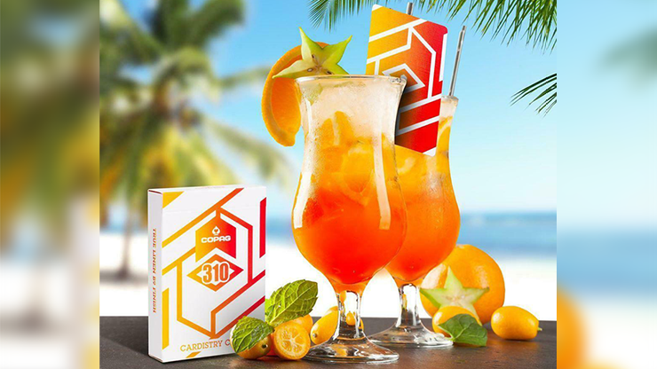 COPAG 310® ALPHA Orange Playing Cards