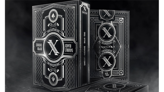 Double Black (Unbranded) Classic Edition Playing Cards