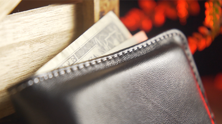 Easy Money Black Wallet (Gimmick and Online Instructions) by Spencer Kennard
