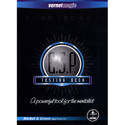 ESP Testing Deck (Marked with Routines) by Vernet