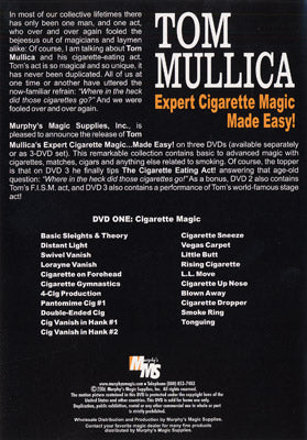 Expert Cigarette Magic Made Easy Vol. 1 by Tom Mullica