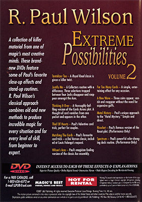 Extreme Possibilities - Volume 2 by R. Paul Wilson