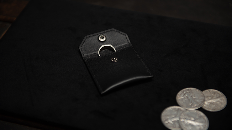 FPS Coin Wallet Black (Gimmicks and Online Instructions) by Magic Firm