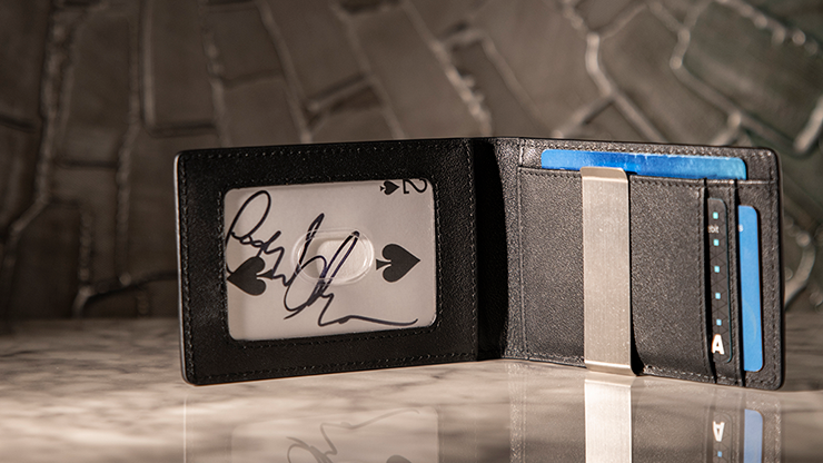 FPS Wallet Black (Gimmicks and Online Instructions) by Magic Firm