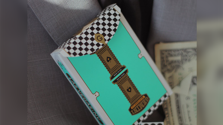 Gemini Casino Turquoise Playing Cards by Gemini