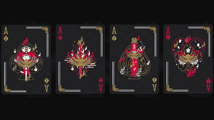 Bicycle Midnight Geung Si Playing Cards