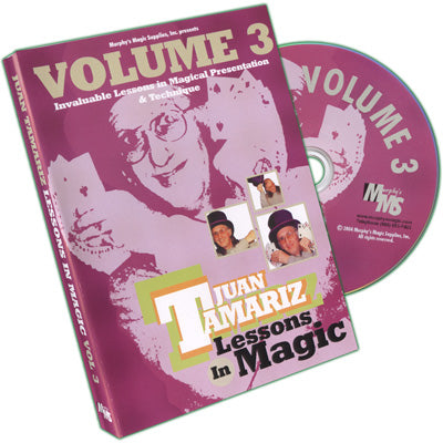 Lessons in Magic Volume 3 by Juan Tamariz