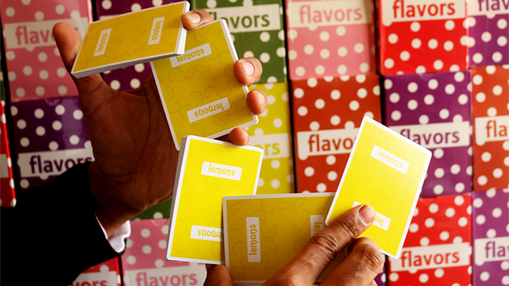 Limited Edition Flavors Playing Cards - Lemons