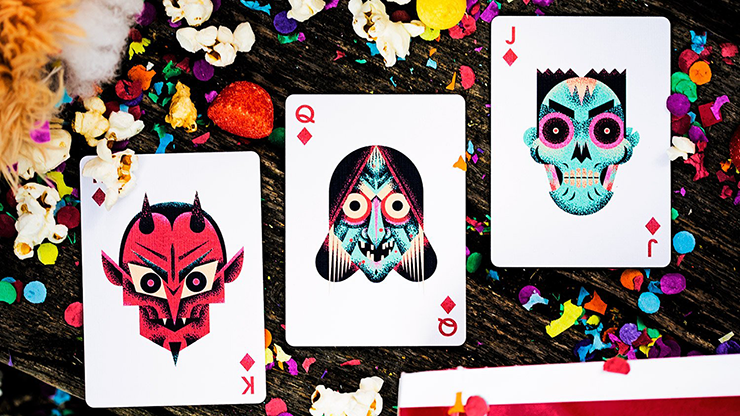 Little Deck of Horrors Playing Cards