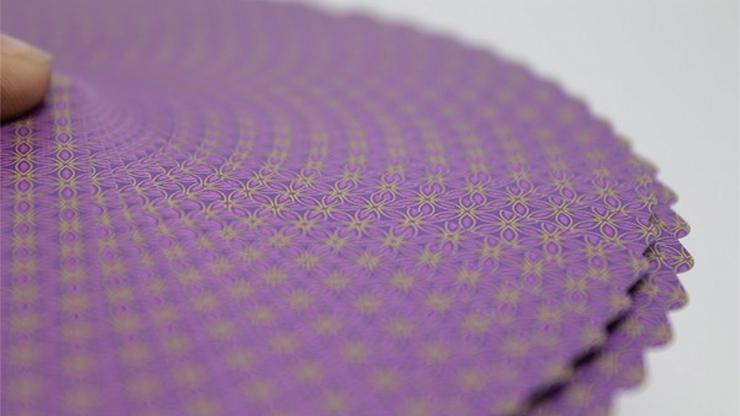 LUXX Elliptica (Purple) Playing Cards