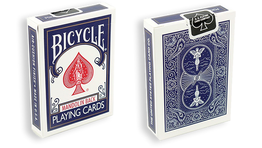 Bicycle Playing Cards 809 Mandolin (Blue) by USPCC