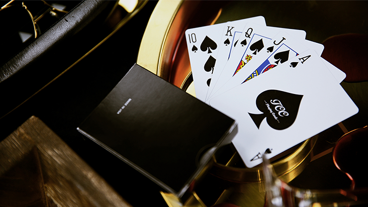 New T Playing Cards (Black)