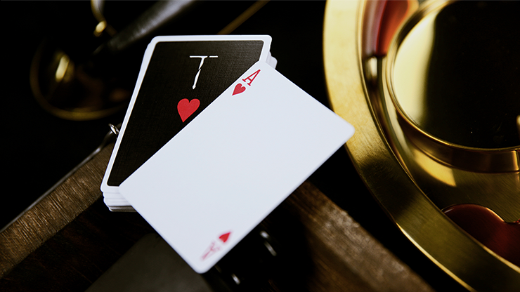 New T Playing Cards (Black)