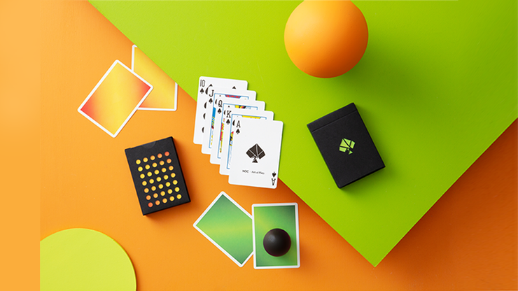 NOC Tropic Green Colorgrades Playing Cards by Art of Play