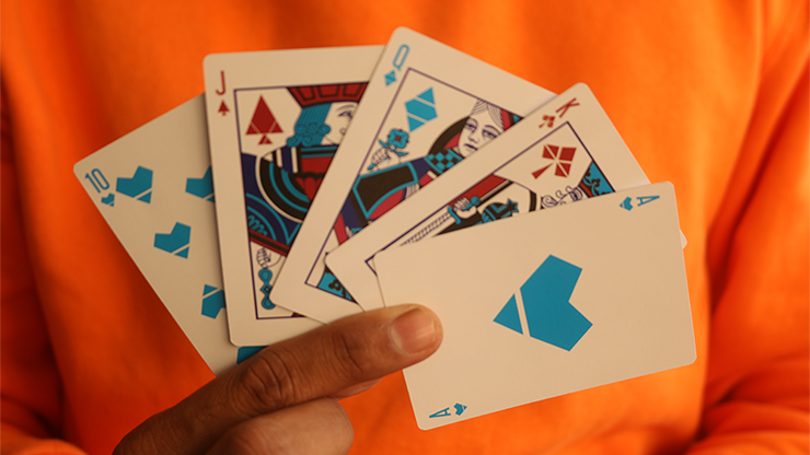 Pastels Blue Limited Edition Playing Cards