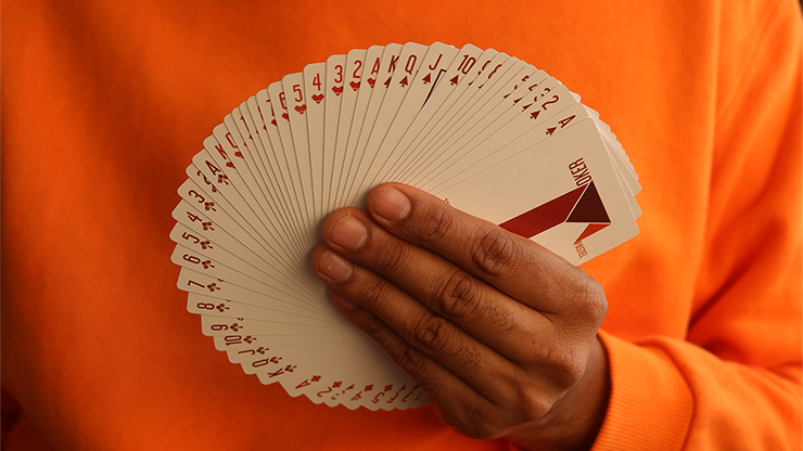 Pastels Orange Limited Edition Playing Cards