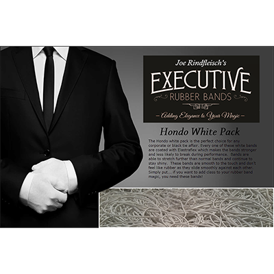 Joe Rindfleisch's Executive Rubber Bands (Hondo - White Pack)