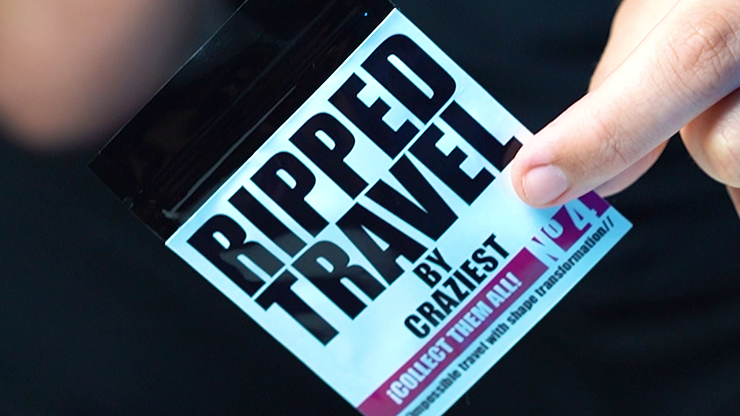 RIPPED TRAVEL (Red Gimmicks and Online Instructions) by Craziest