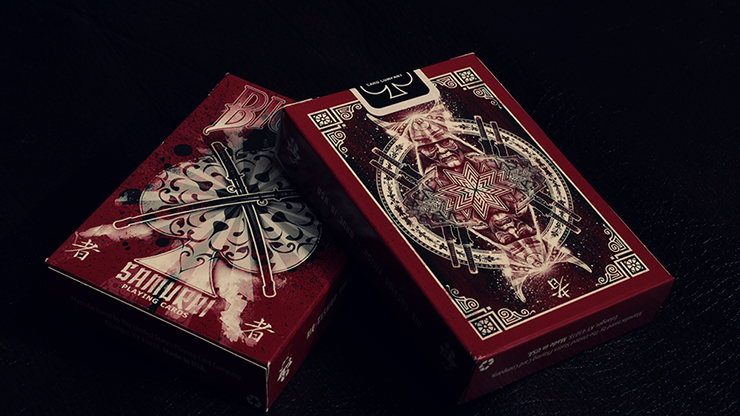 Samurai Deck V3 (Red) by USPCC and Marchand de Trucs