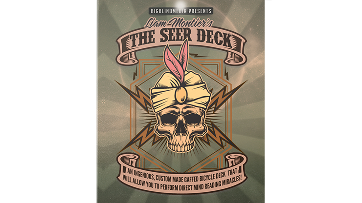 Liam Montier's THE SEER DECK Gimmick and Online Instructions (Red)