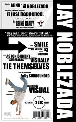Self Tying Shoelace (DVD Included) by Jay Noblezada