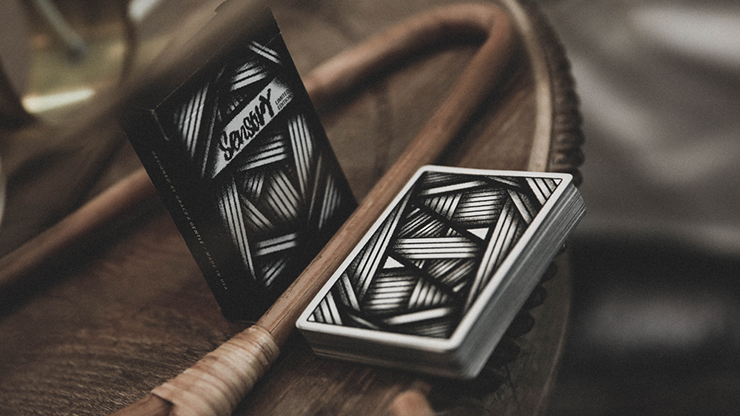 Sensory Playing Cards (Dark) by TCC