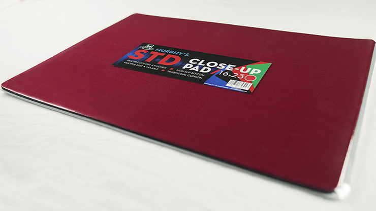 Standard Close-Up Pad 16X23 (Red) by Murphy's Magic Supplies