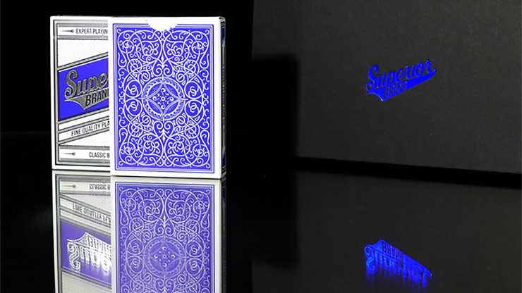Superior Playing Cards (Blue) by Expert Playing Card Co