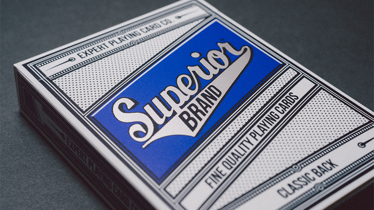 Superior Playing Cards (Blue) by Expert Playing Card Co