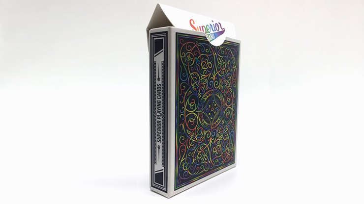 Superior Playing Cards (Rainbow) by Expert Playing Card Co